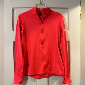 Nike Pro neon pink zip up size m